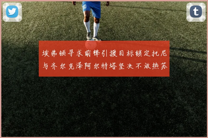 埃弗顿寻求前锋引援目标锁定托尼与齐尔克泽阿尔特塔坚决不放热苏斯